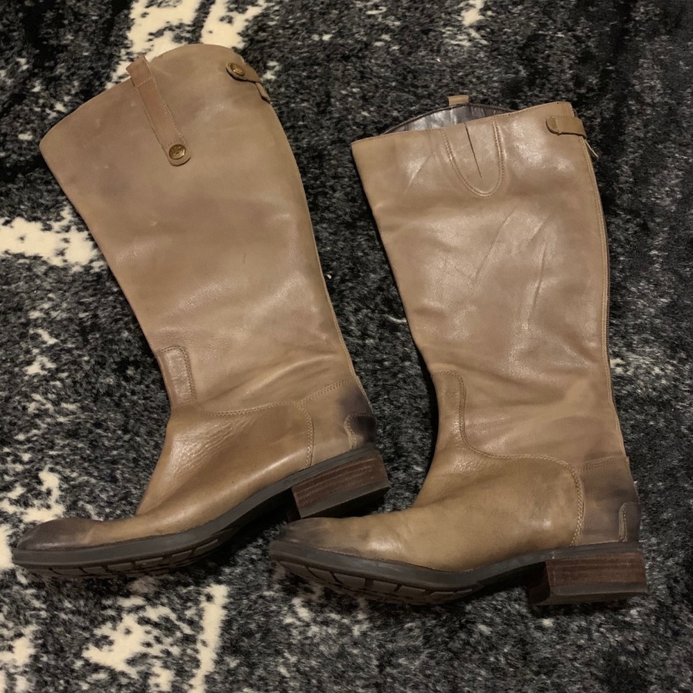 Sam Edelman Penny Leather Tall Boots - Wide Calf
